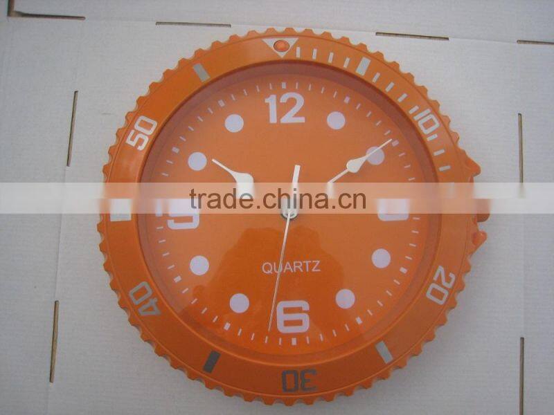 hot selling decorative watch shaped wall clock 2015
