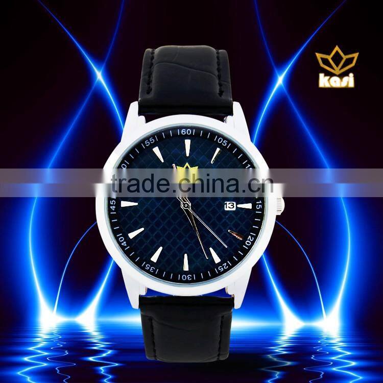 Best selling watches cool black leather stainless back ce rosh smart watch quartz sport watch Y019