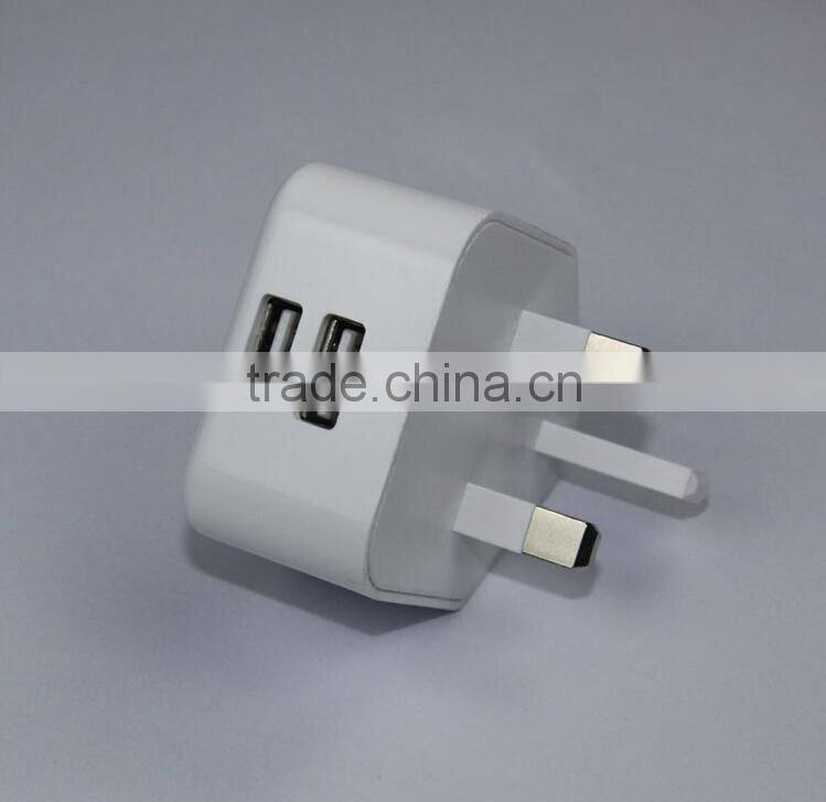 CE,ROHS,REACH Approved portable UK wall charger, ODM/OEM quick deliver power sockets with smart IC