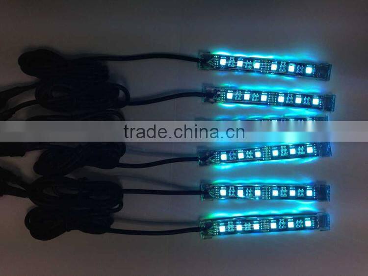 new product rgbw motorcycle llighting kit with Remote Controller made in china