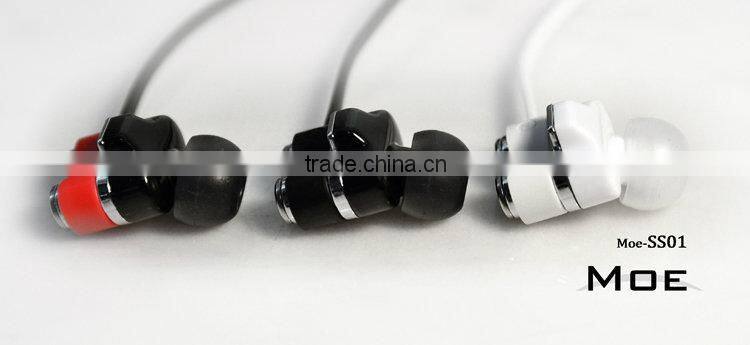 MOE SS01 Twin-Driver System High Fidelity Stereo Headphones In-Ear Earphones