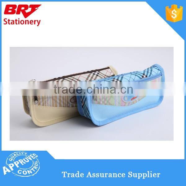 Popular Hot Selling 2 Zipper Pencil Pouch