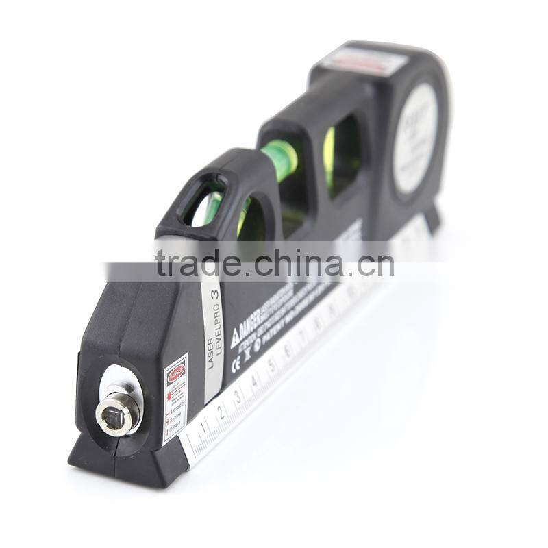 green cheap laser level With measuring tape