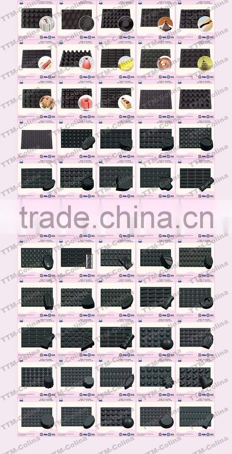 China supplier silicone cake baking pans decoration tools cake mould