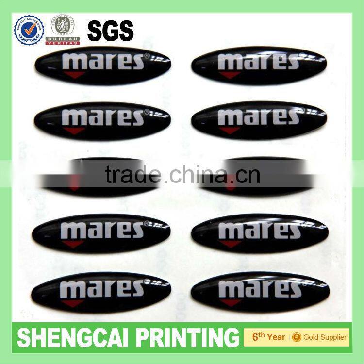 Decorate Epoxy sticker dome sticker manufacture in guangzhou