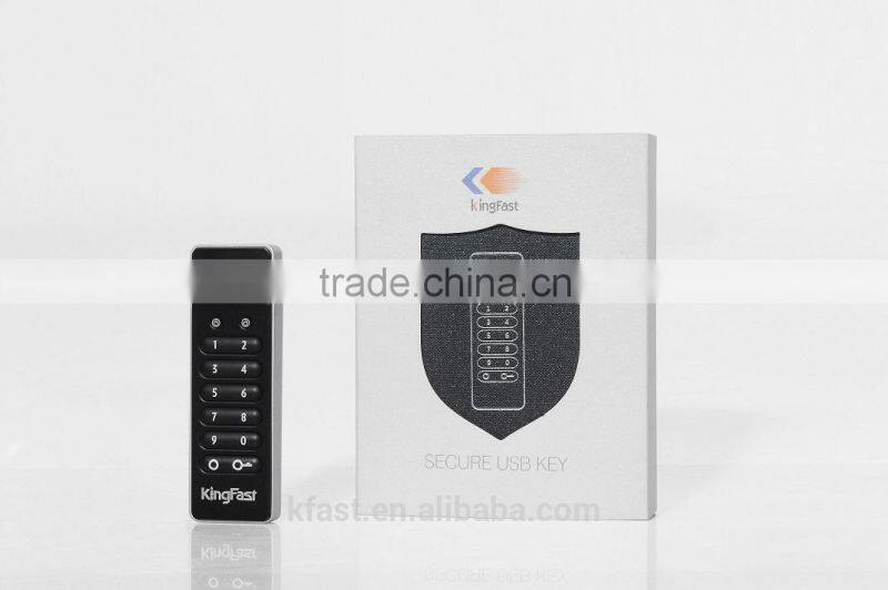 KingFast Security USB Flash Drive 16GB AES-256 Hardware Encryption Advanced Self-destroying Intelligent & Self-locking Function