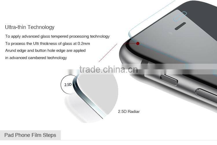 Professional Manufacture 0.3 mm Amazing Anti-Shock Soft Nanometer Screen Protector Film For iPhone 6/6P