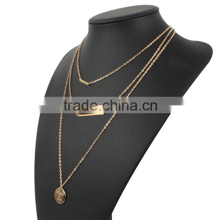 2015 New popular fashion clavicle chain chouer necklace for women