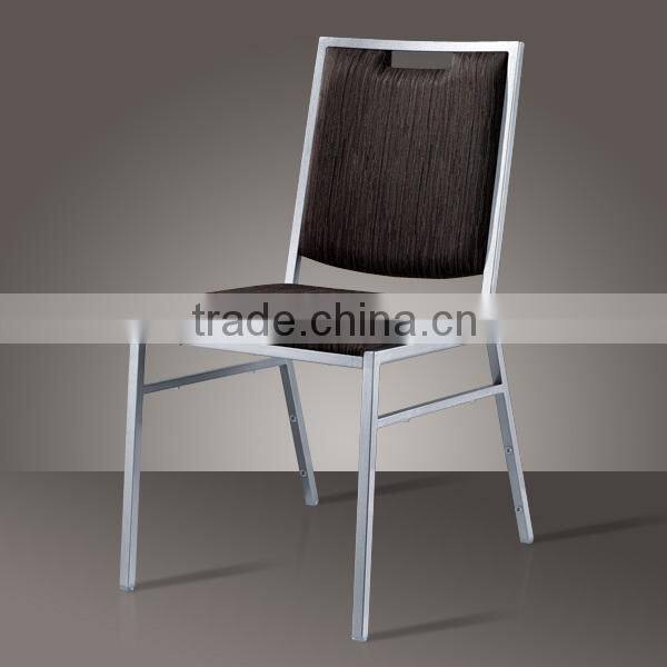 wholesale stackable coffee shop chair with fabric or leather cushion