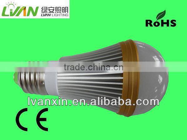 hot sale china supply E27 IP44 7W led lamp