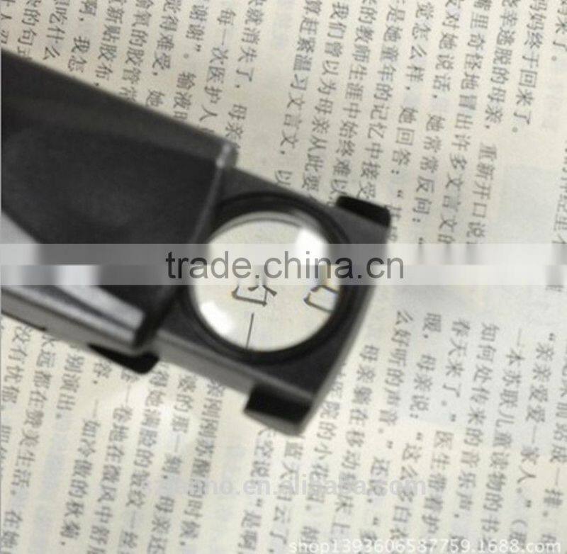 30X LED Lighted Jeweler Loupe Jewelry Glass Loupe Loop Magnifying Magnifier 21mm