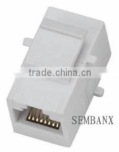 cat5e 8p8c utp Coupler keystone jack