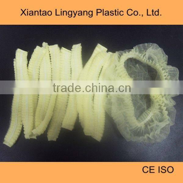 Medical Supply Disposable Nonwoven Clip Cap Mob Cap