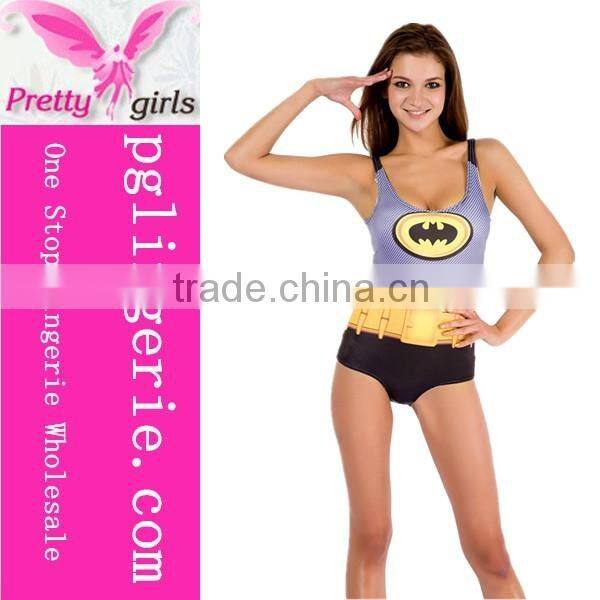 2016 New Junior Girls Beautiful One Piece Swimsuit