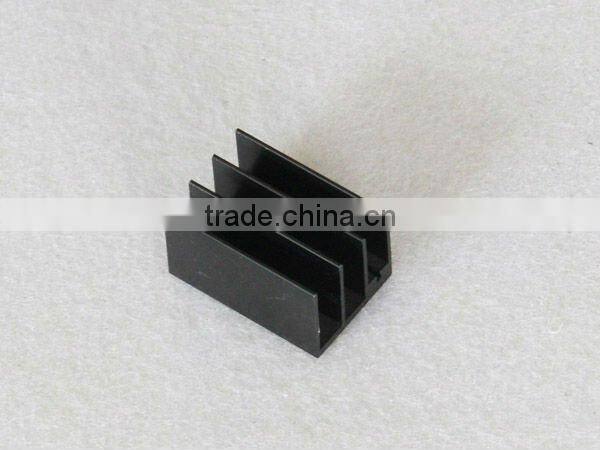 Weifang black anodization aluminum heat sink