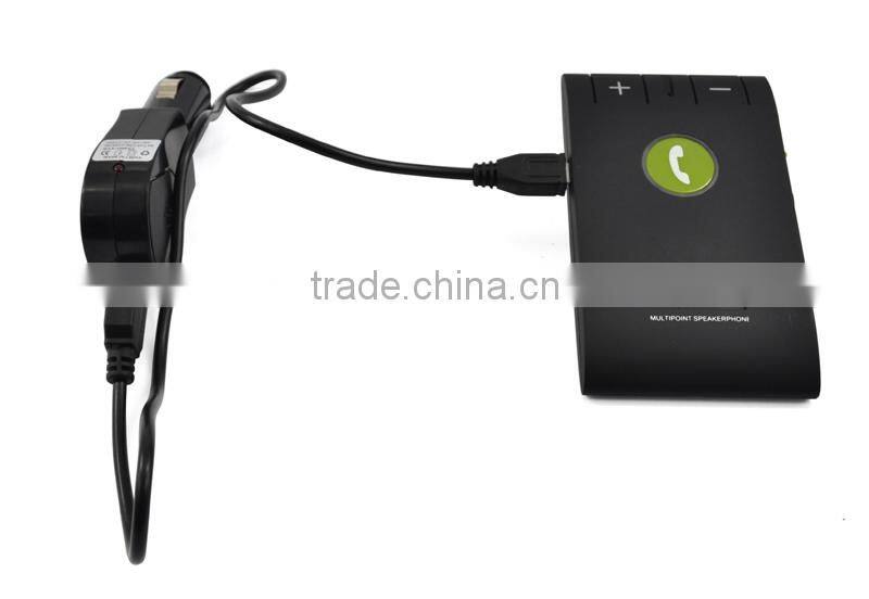 Top sale V4.0 NOISE CANCELLATION CAR KIT BLUETOOTH wireless handsfree