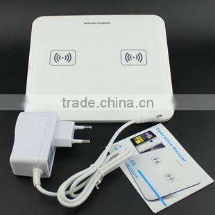 2015 new arrival best quality with CE FCC RoHS Certification of qi wireless charger for mobile phone