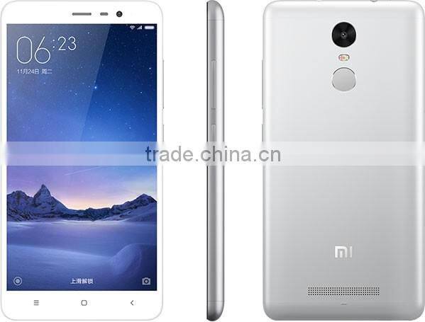 Original Xiaomi Redmi Note 3 3GB RAM 32GB ROM MTK Helio X10 Octa Core 4000mAh Fingerprint ID Metal Body Android 5.1 Smart Phone