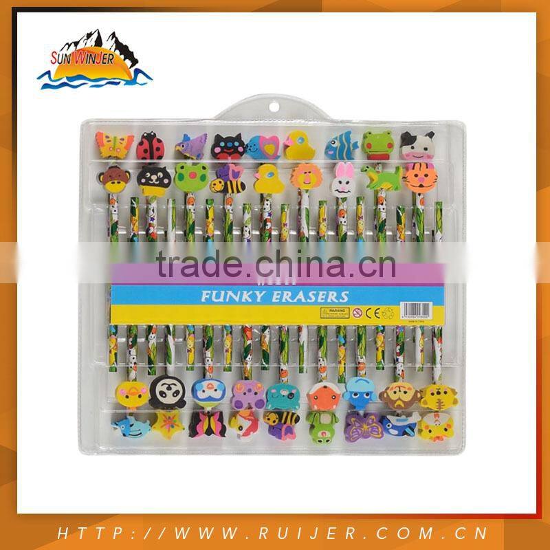 New Design Lastest Cheap High Quality And Cheap Color Wooden pencil with eraser