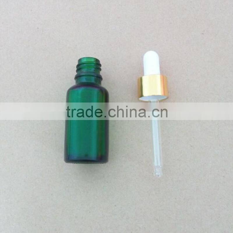 China manufacturer glass packaging essential oil glass bottle with dropper