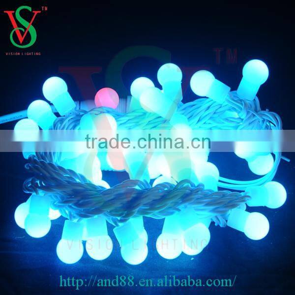 Factory wholesale led string ball light for tree decoration