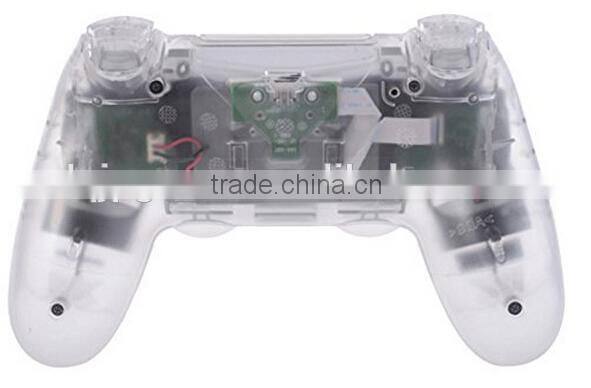 color Transparent Clear crystal Controller Full Housing Shell for Dualshock for PS4 for Playstation 4 Clear Controller shell