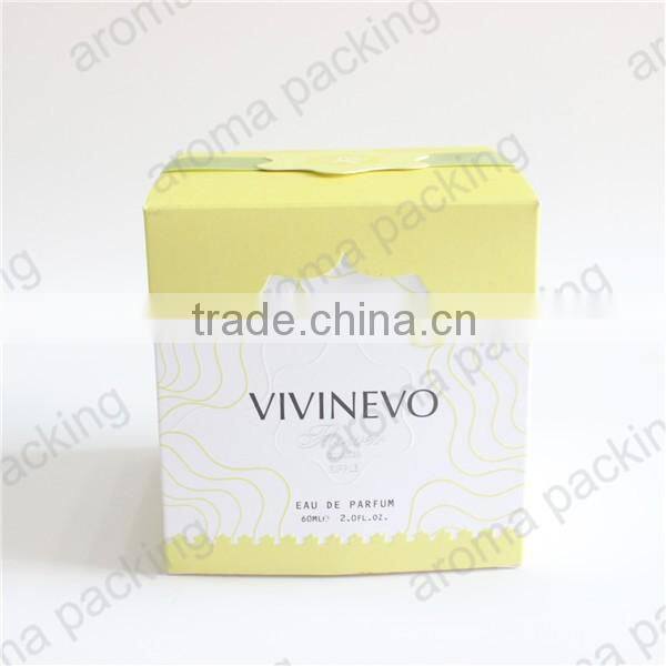 high quality cardbaord packing box for scent candle with customer logo