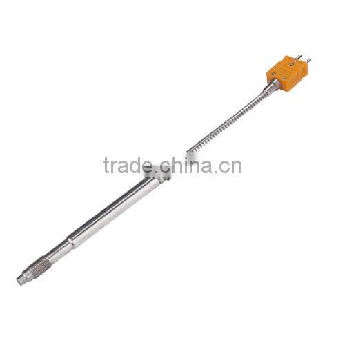 flexible temperature transducer for high temperature medium