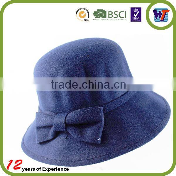 High Quality Wool Cap Felt Available Fedora Feather Hats For Sale Cheap Made In China