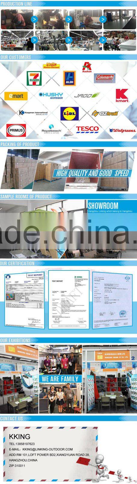 outdoor adjustable texitlene garden chair and table set