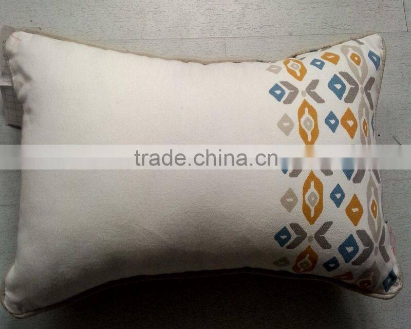 Square Shape and Plain Style sublimation folding seat cushion decorative pillows