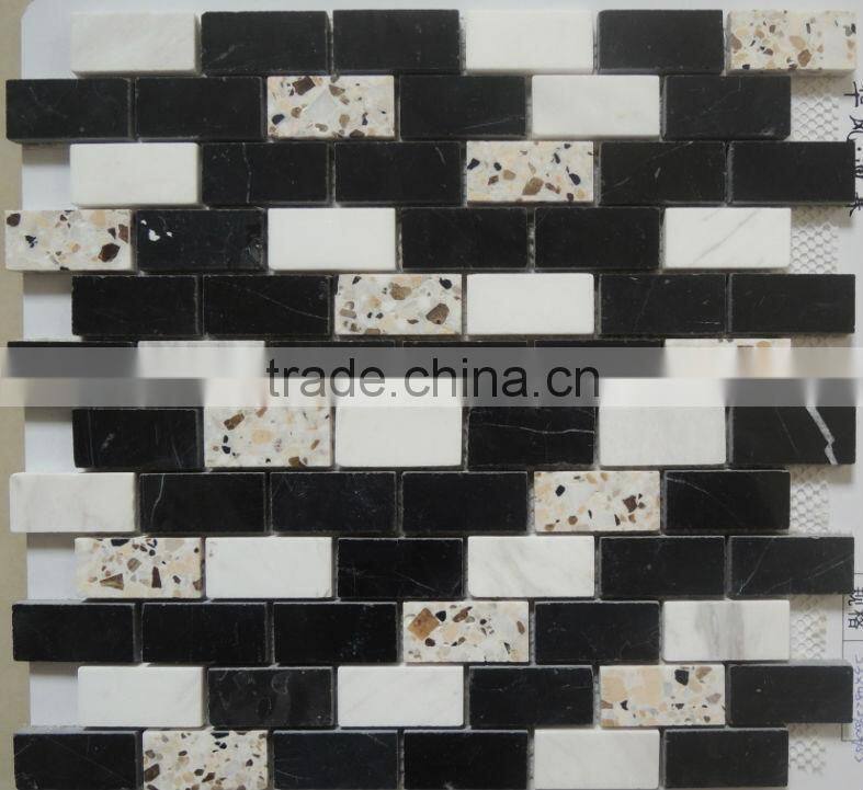 exterior wall tile nature marble mosaic