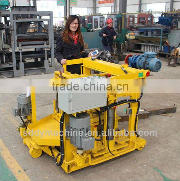 QT40-3A mobile automatic block making machine egg laying low price