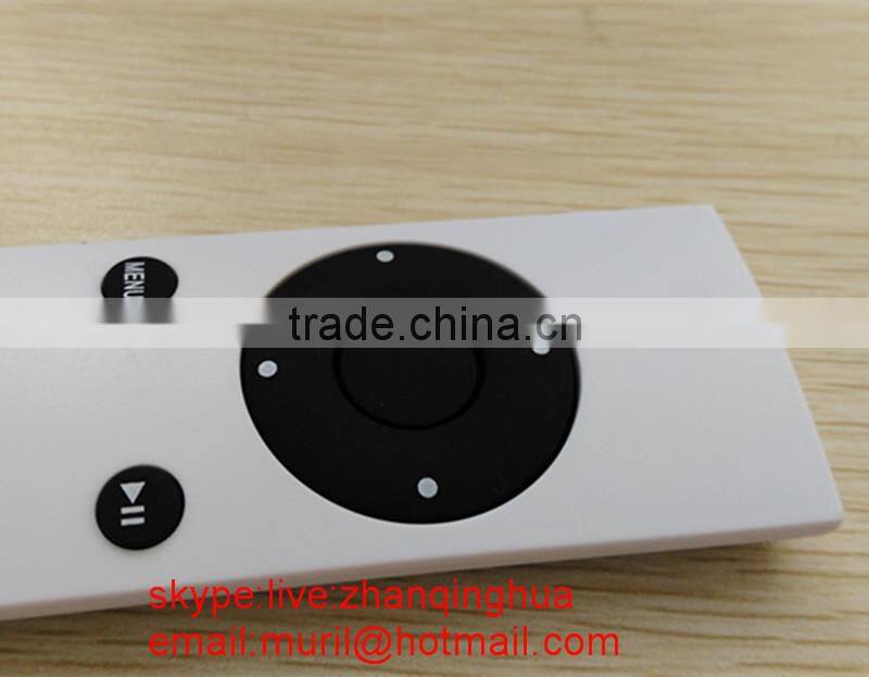 Mini Thin White 6 Keys Pop Upgraded Universal Infrared Remote Control Compatible For Applee TV2,TV3 Hot CR2032 Button Cell