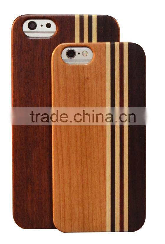 MOBILE PHONE CASE CUSTOMIZED in natural solid wood finish