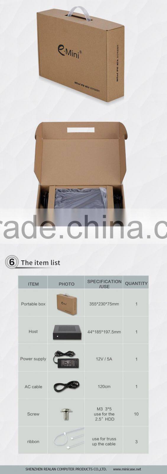 CE ROHS Certificate High Quality Standard Fast Delivery T3-i5-4200U barebone Wholesaler mini desktop pc