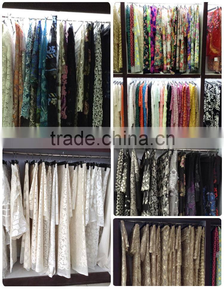 fashion water soluble embroidered lace trimming