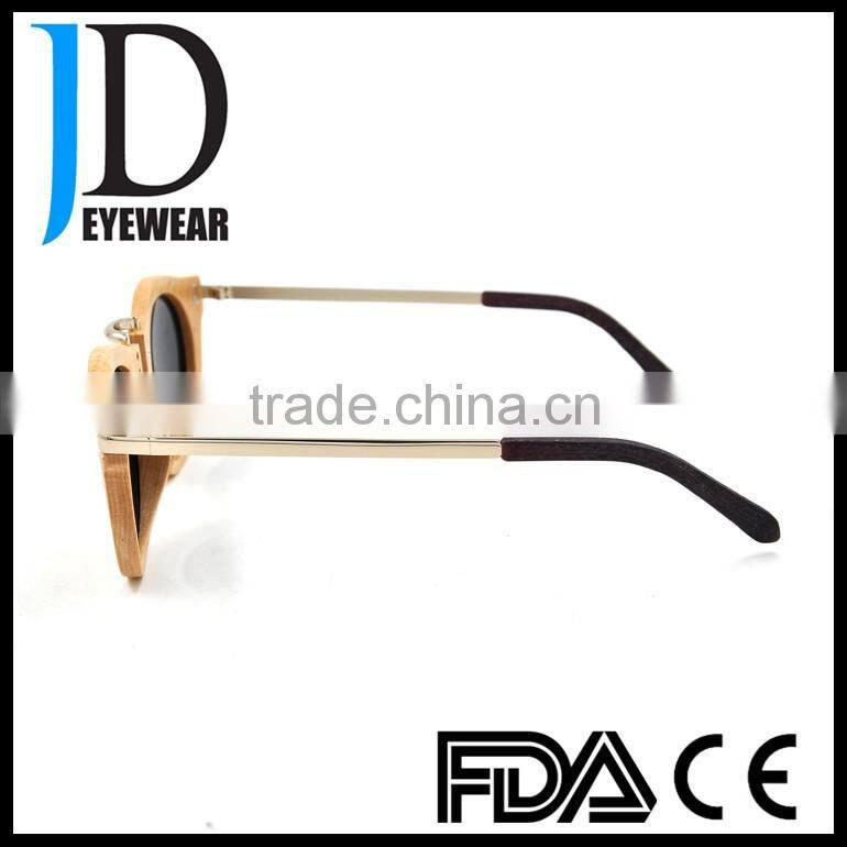 China supplier new fashion oem wooden sunglasses