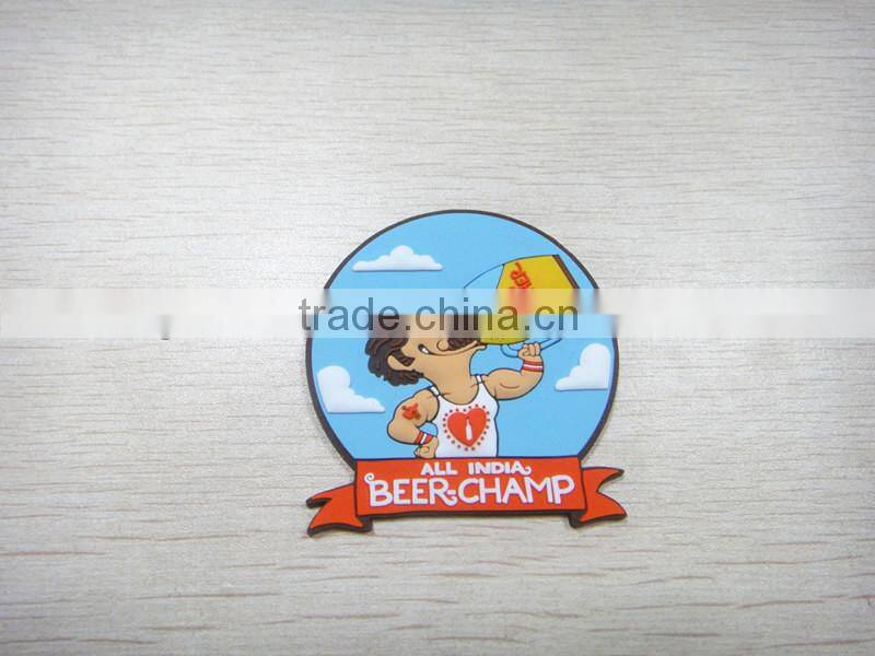 Customized souvenir soft pvc fridge magnet