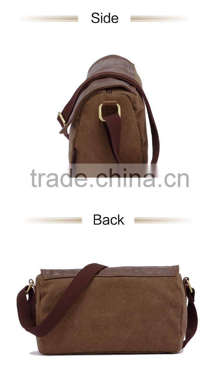 Vintage Leather Messenger Bag For Woman Best Messenger Bags For Teenagers Canvas Messenger Bag Lady Sling Bag Canvas