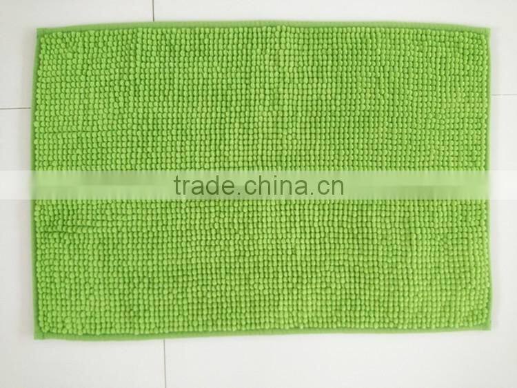 home textile tufted sebs back chenille mat