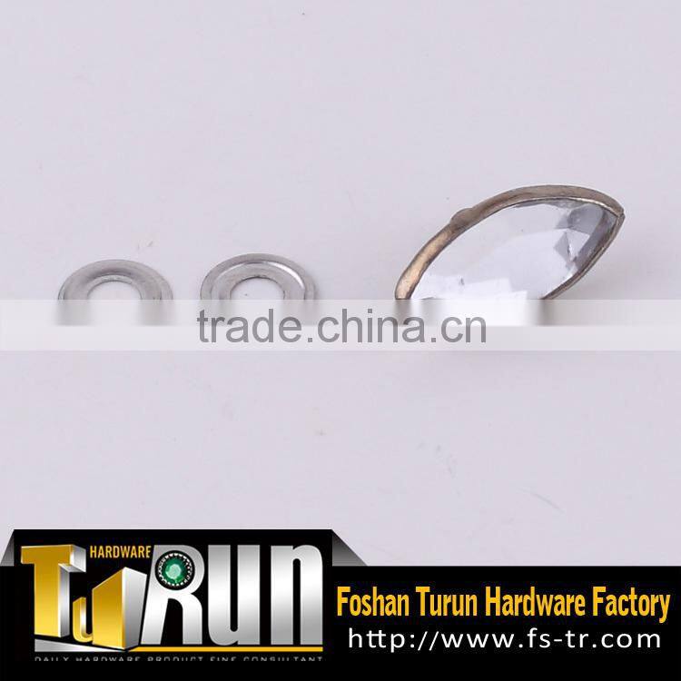 Alloy rhinestone metal buttons for garment