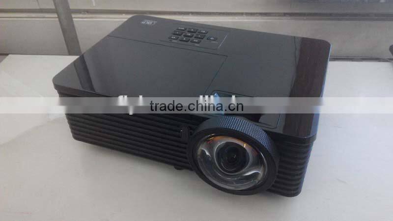 Full HD Projector Education ,Business HD Beamer 3D 5000 Lumens 1080P Short Throw Projector