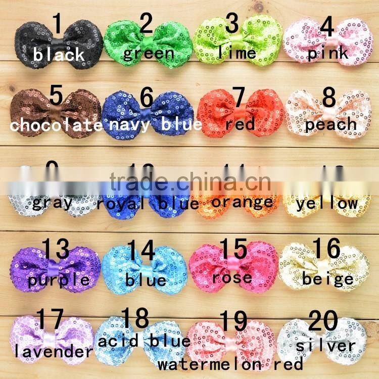 Sequins tie headband hair accessories, bowknot, whimsy exaggerated big bow tie