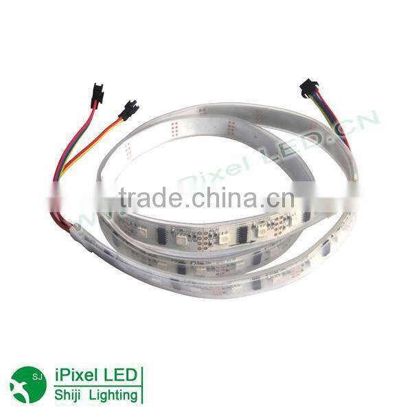 white pcb 5v ws2801 led strip light 36leds/m