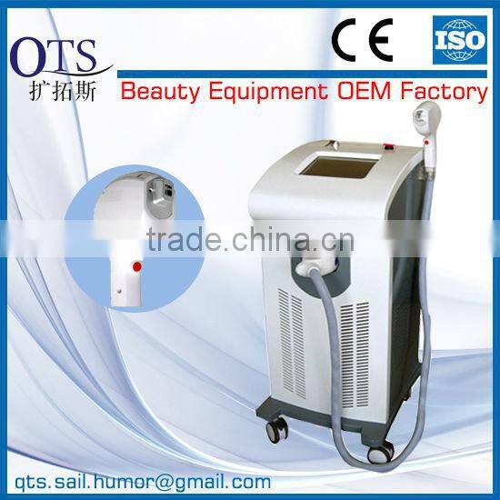2012 10x20mm Spot-size 2013 Hot seller medical 808nm diode laser hair removal for all skin types with CE approval