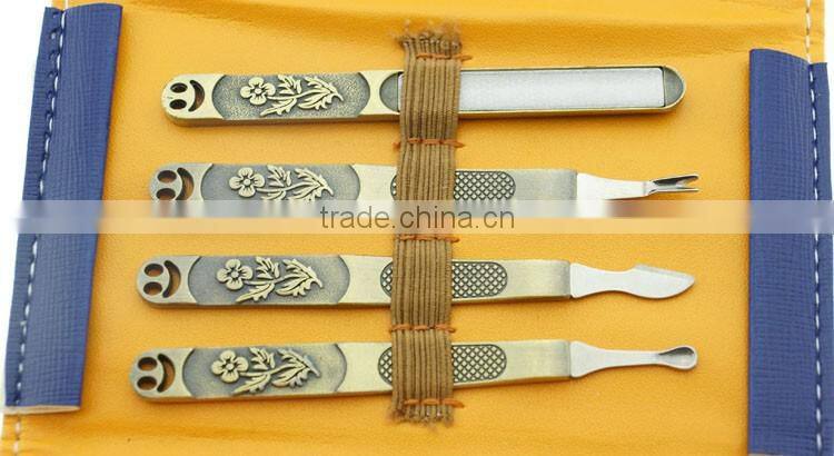 Bonvatt Promotional 8 Pcs Bauty Nail Manicure Set baby nail cutter