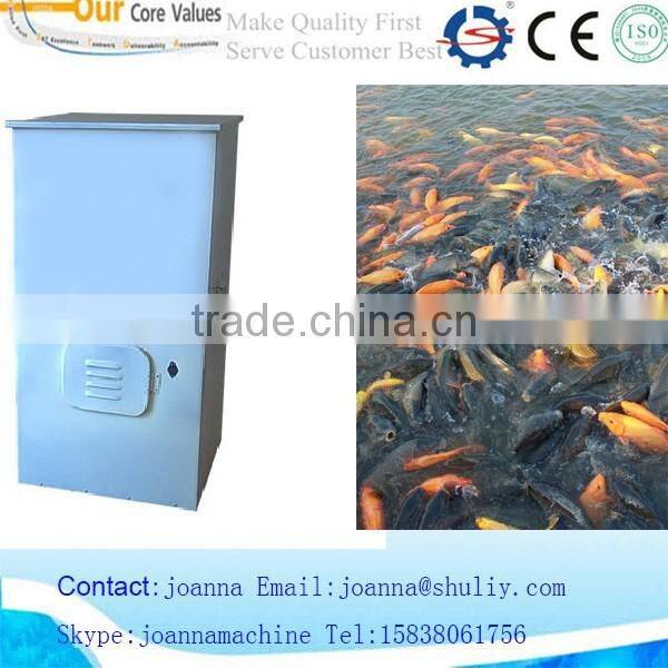Stainless Steel automatic fish food feeder on sale 0086-15838061756