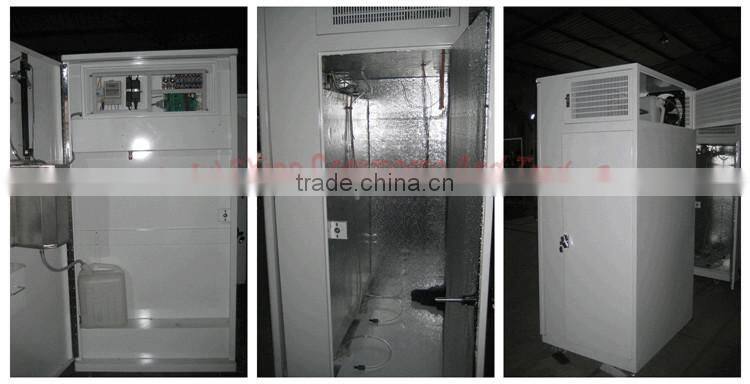 Door to Door supported in Kenya: 300L coin accepted automatic fresh milk vending machine | milk dispenser | milk atm machine