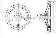 cnc machine hand wheel